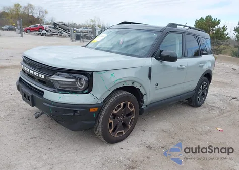 2021 Ford Bronco Sport Outer Banks from USA, damaged, VIN 3FMCR9C66MRA72720